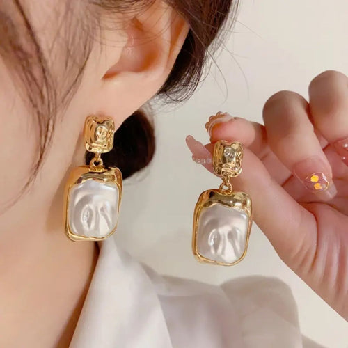 Pearl Statement Earrings