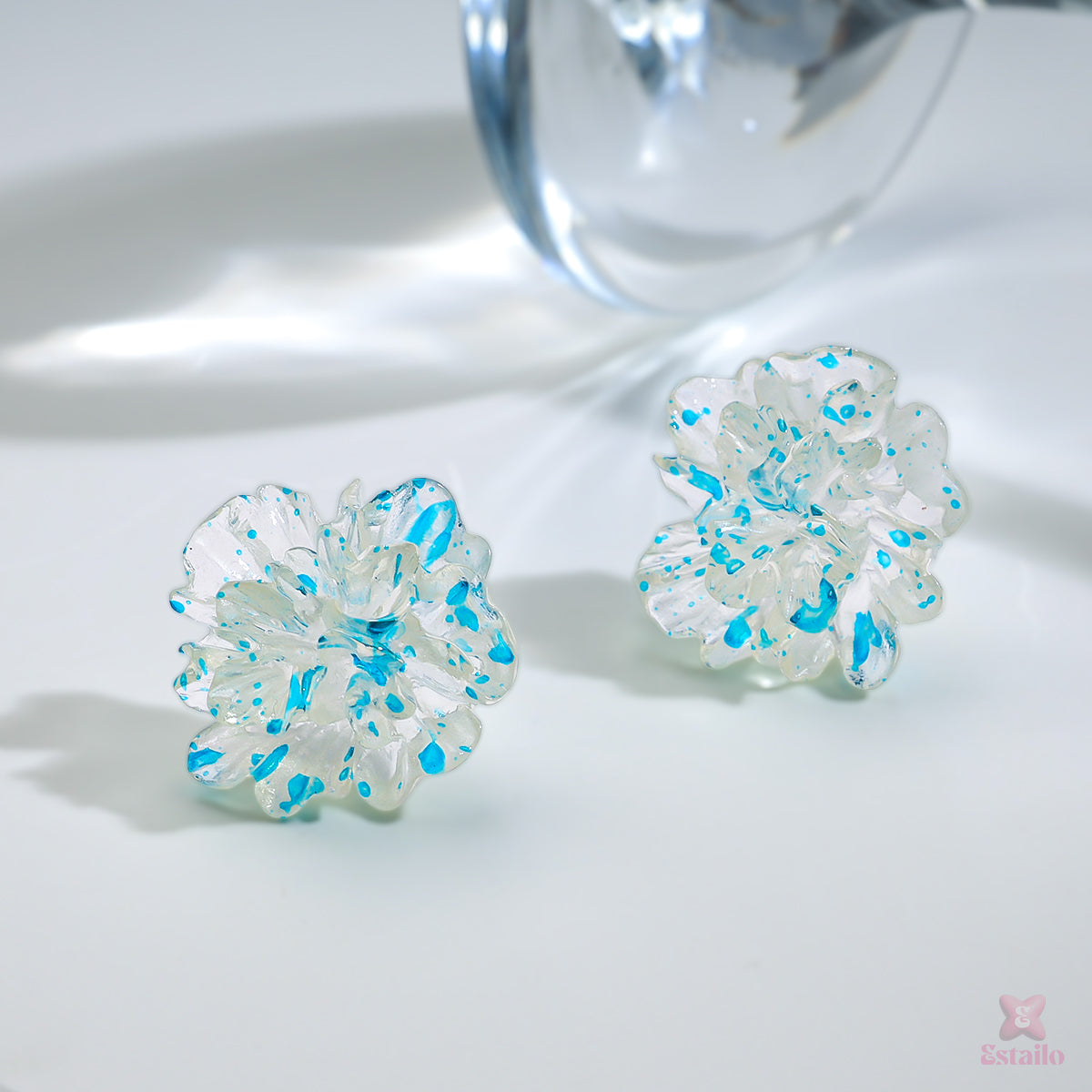 Elegant Floral Studs Earrings