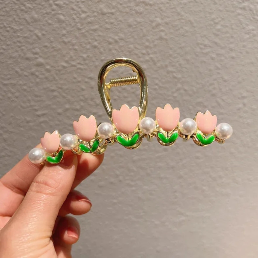 Spring Bloom Hair Claw