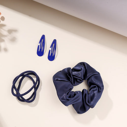 Blue Elegance Hair Accessories Set