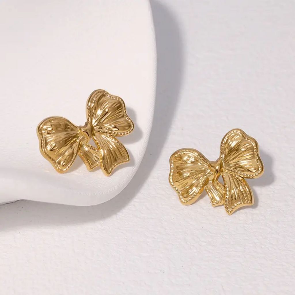 Preppy Bow Earrings