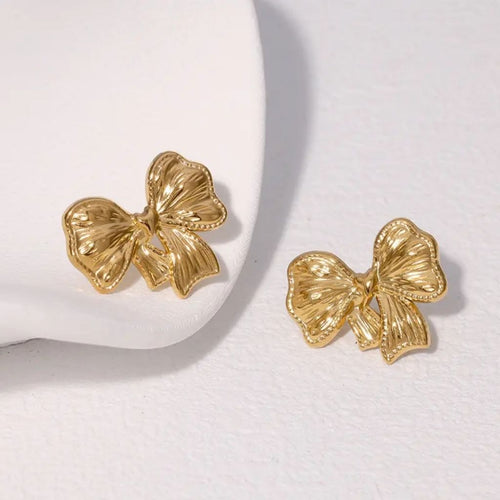 Preppy Bow Earrings