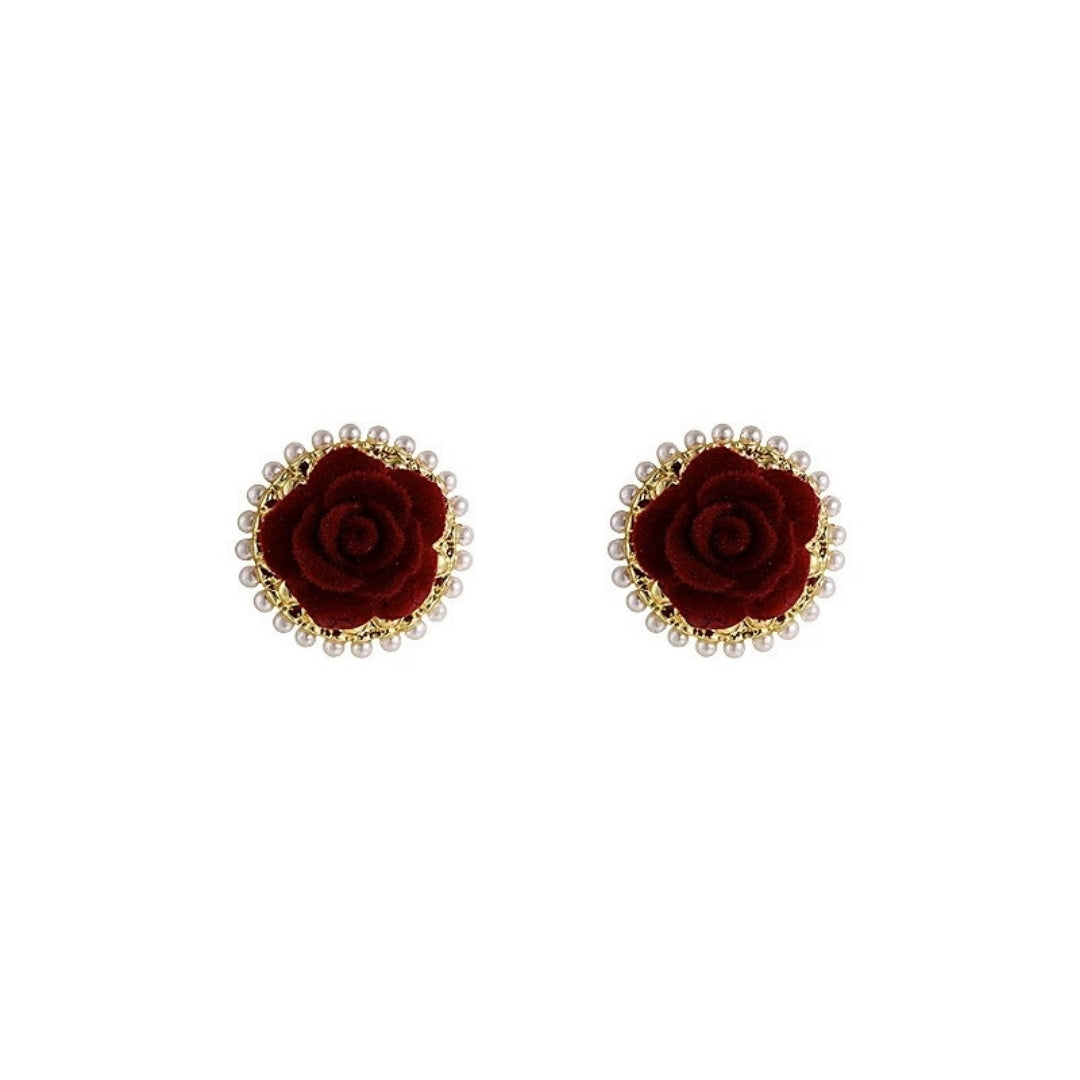Scarlet Serenade Earrings