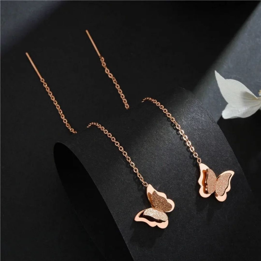 Flutter Bliss Threaders Earrings