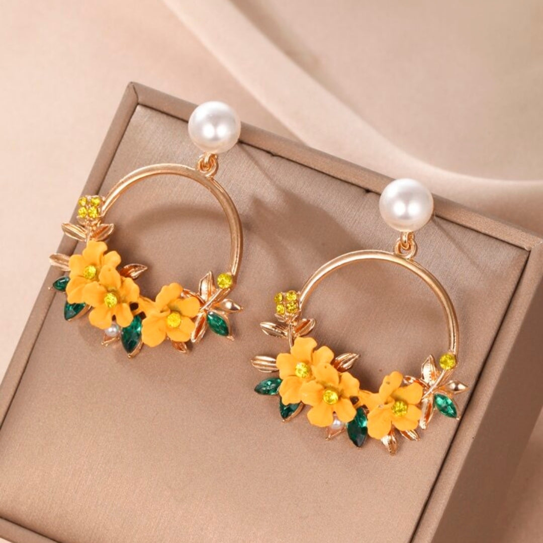 Sunflower Serenade Earrings