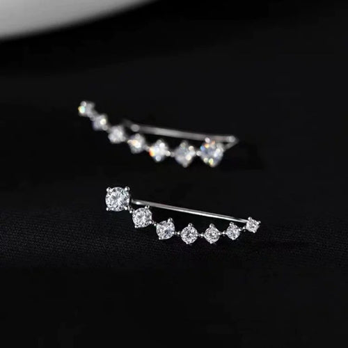 Crystal Climbers Earrings