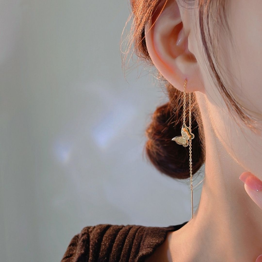 Flutter Bliss Threaders Earrings