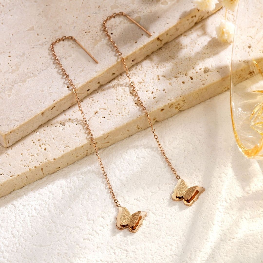 Flutter Bliss Threaders Earrings