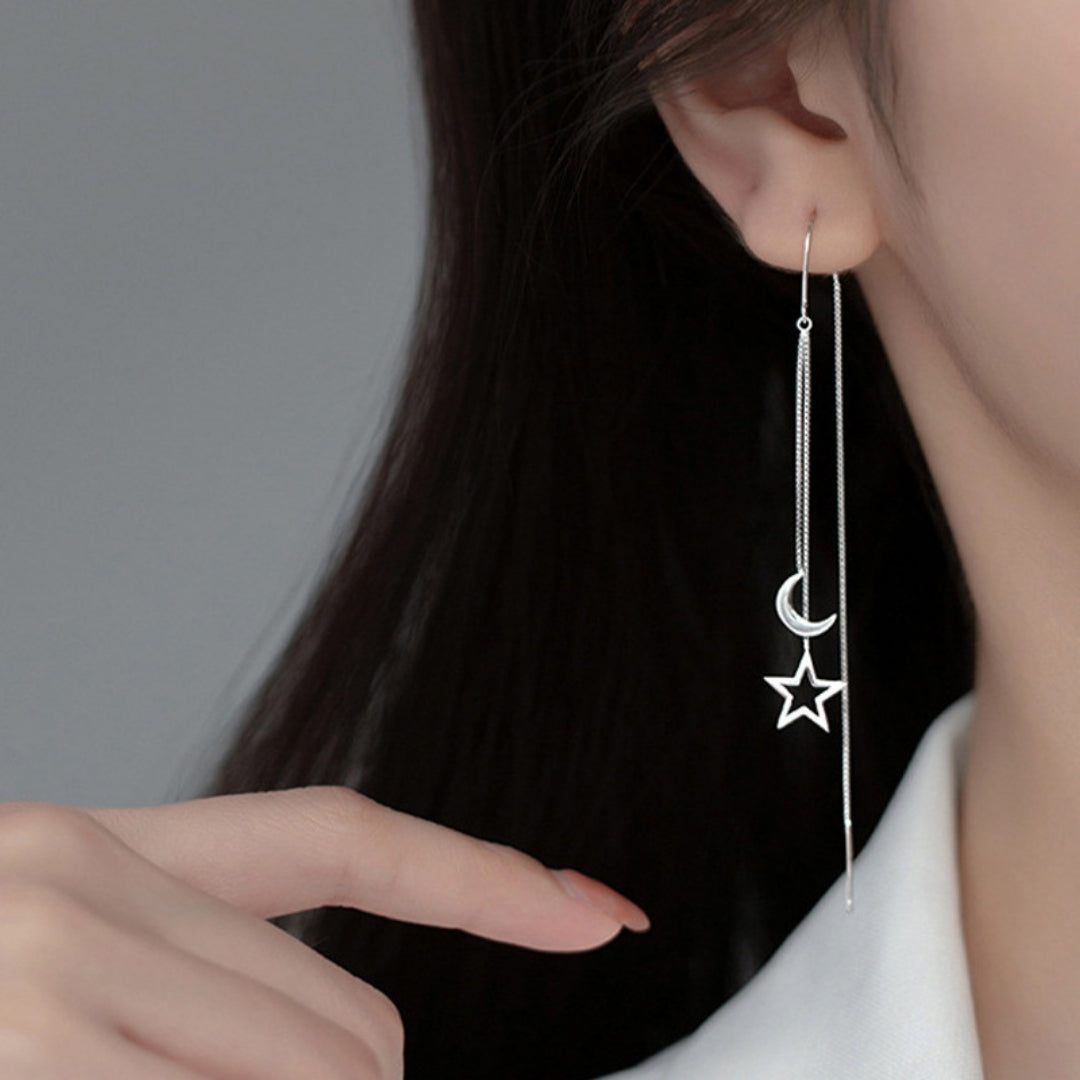 Night Sky Silhouette Earrings
