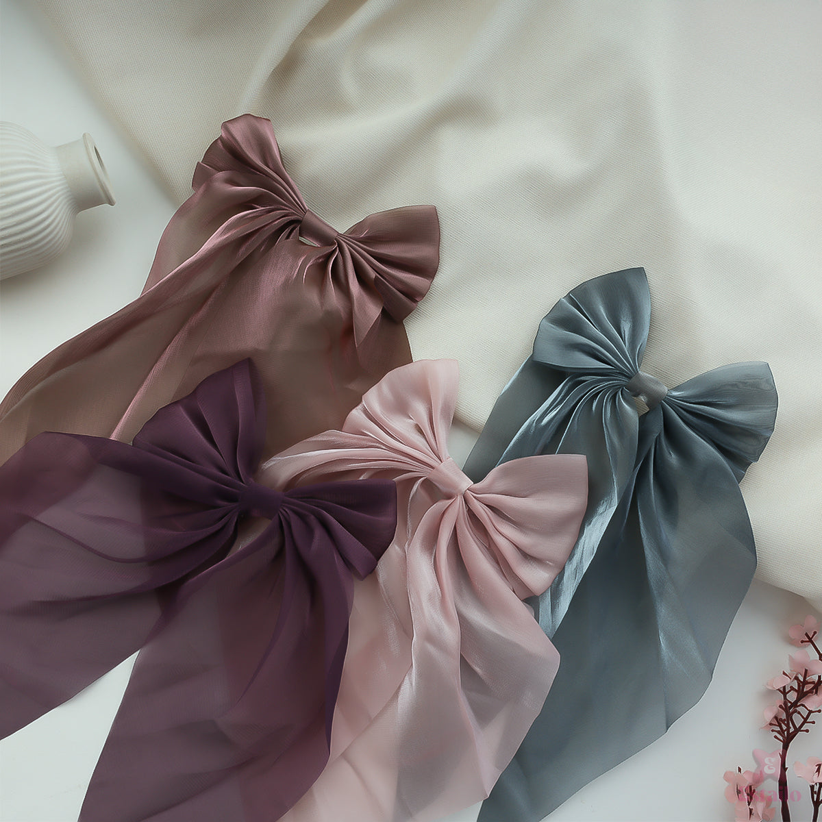 WhimsyTulle Bow Clip (pack of 1)