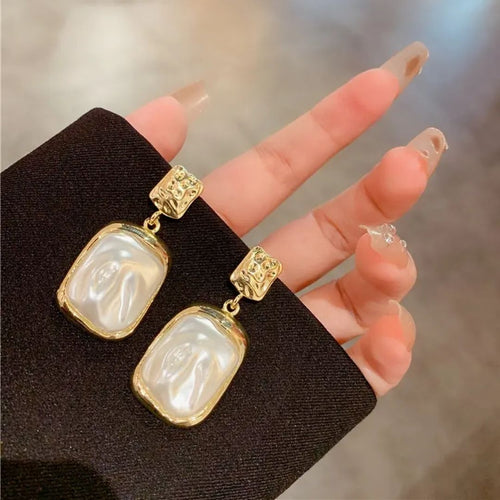 Pearl Statement Earrings