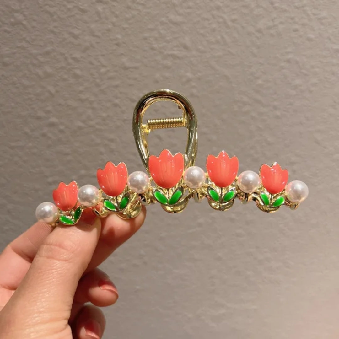 Chic Enamel Garden Clip