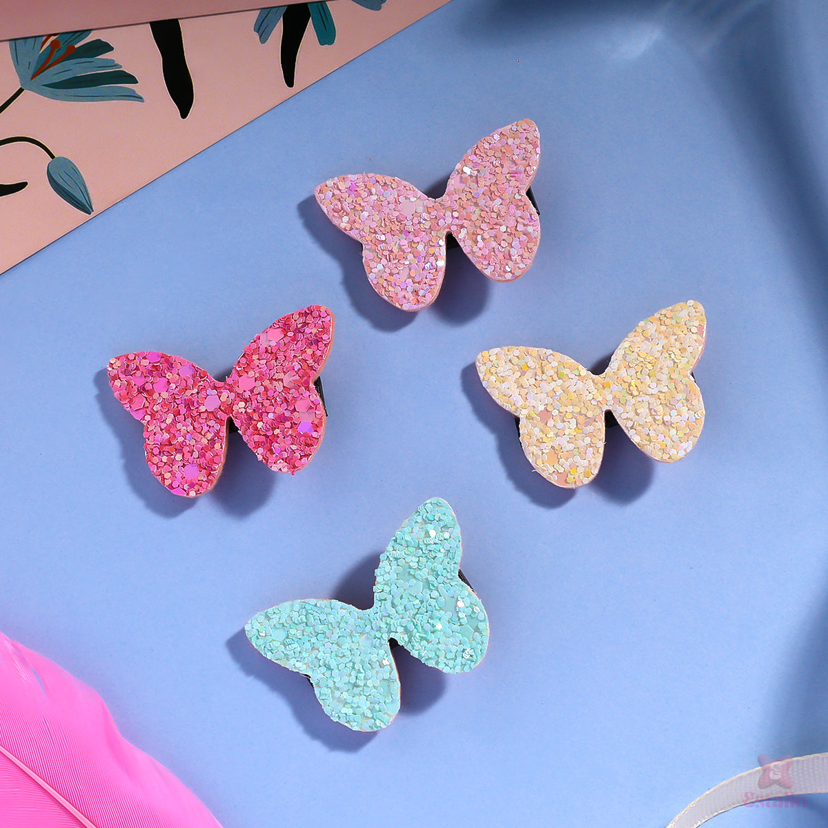 Glitterfly  Baby Clips