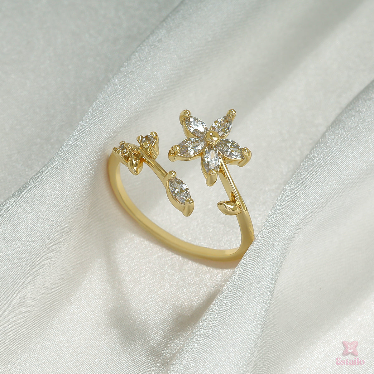 Sol Leaf Ring