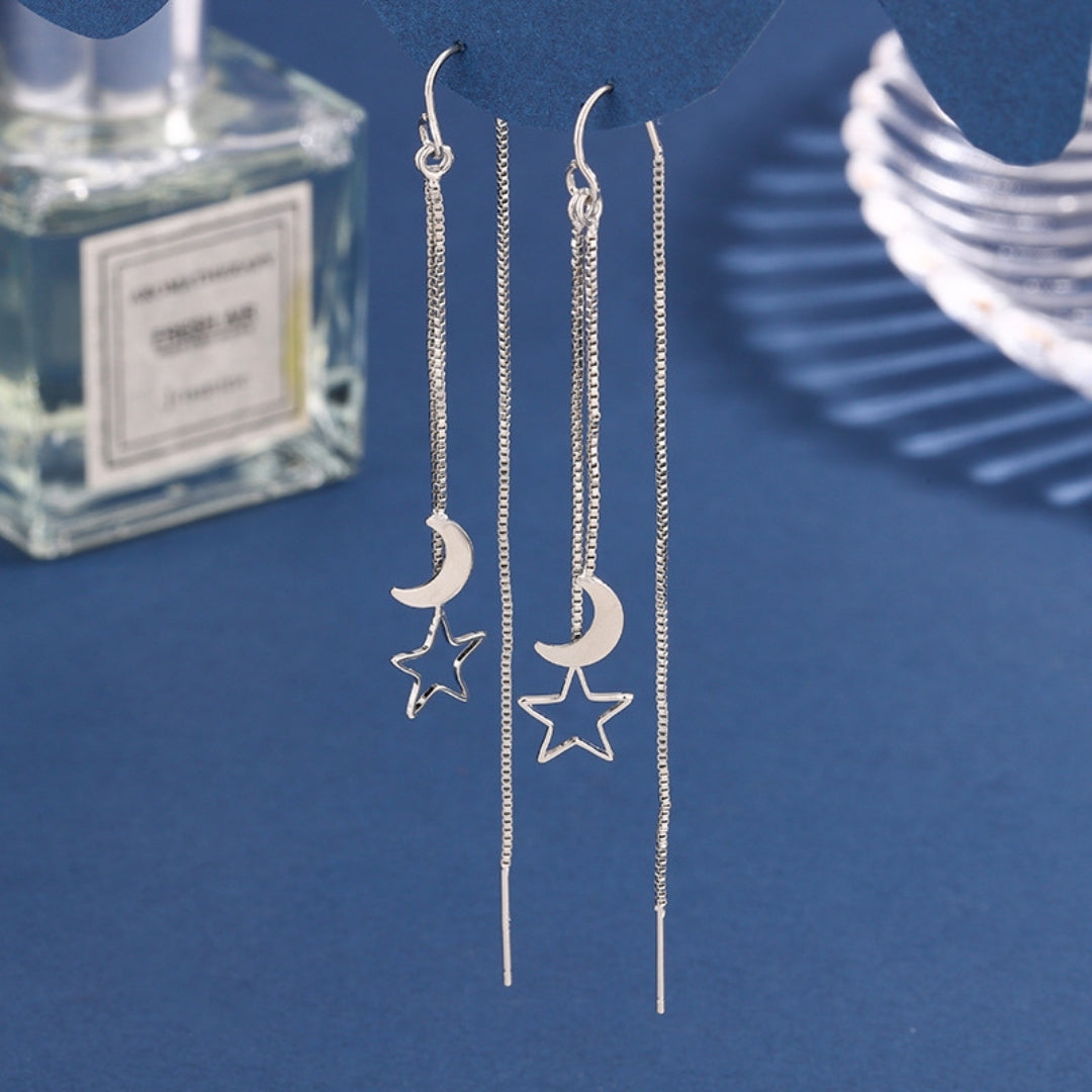 Night Sky Silhouette Earrings