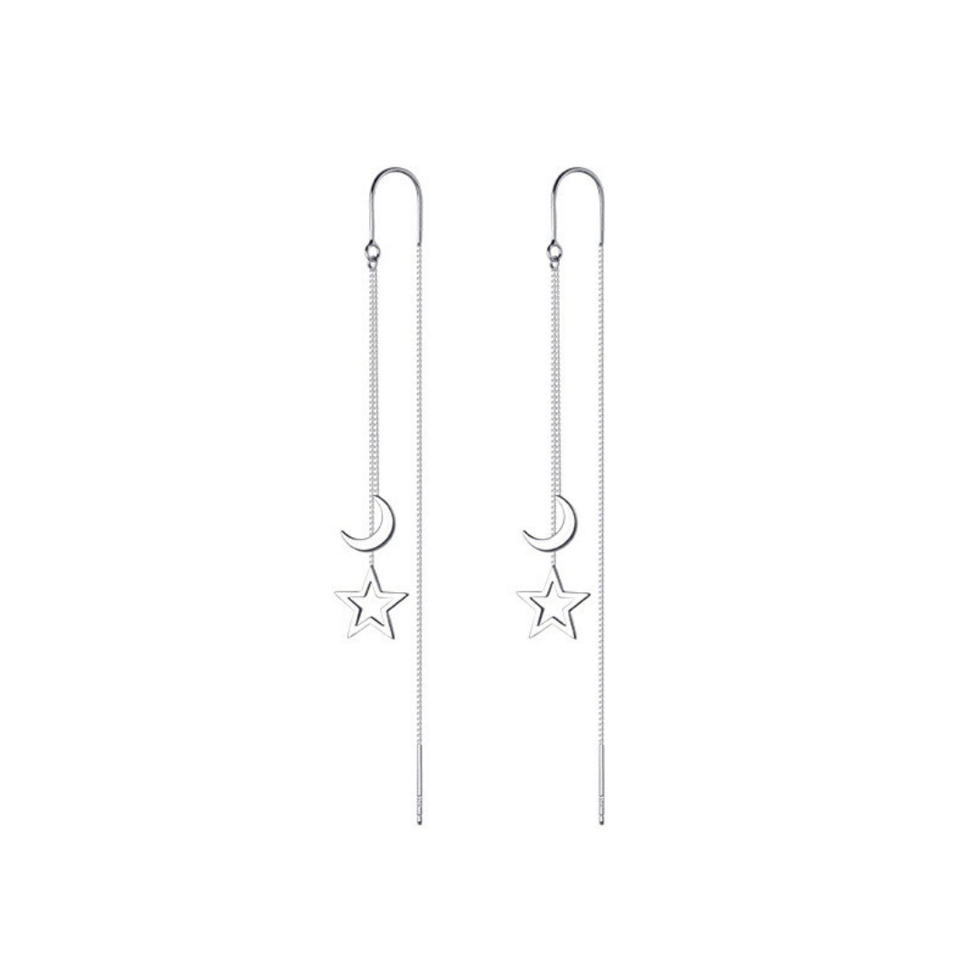 Night Sky Silhouette Earrings