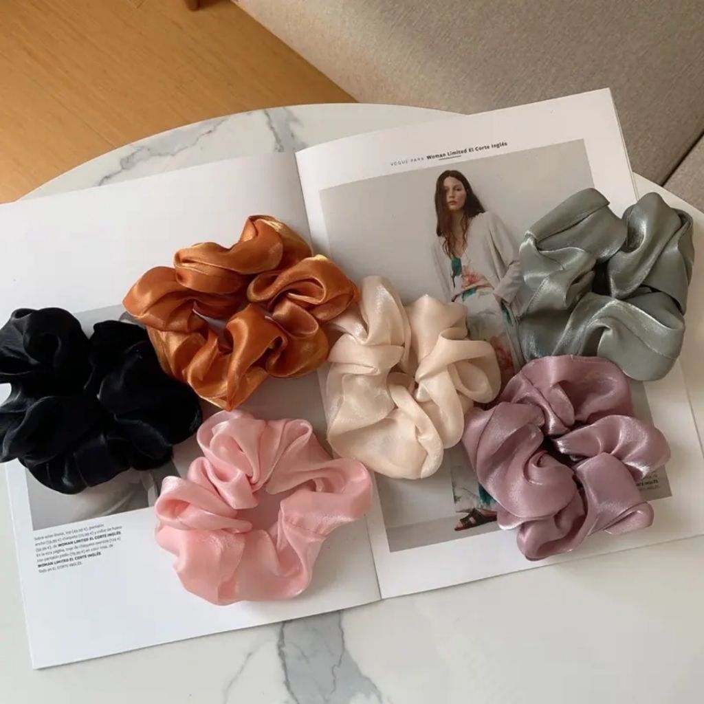 Multicolor Tie-Dye Scrunchie (pack of 2)