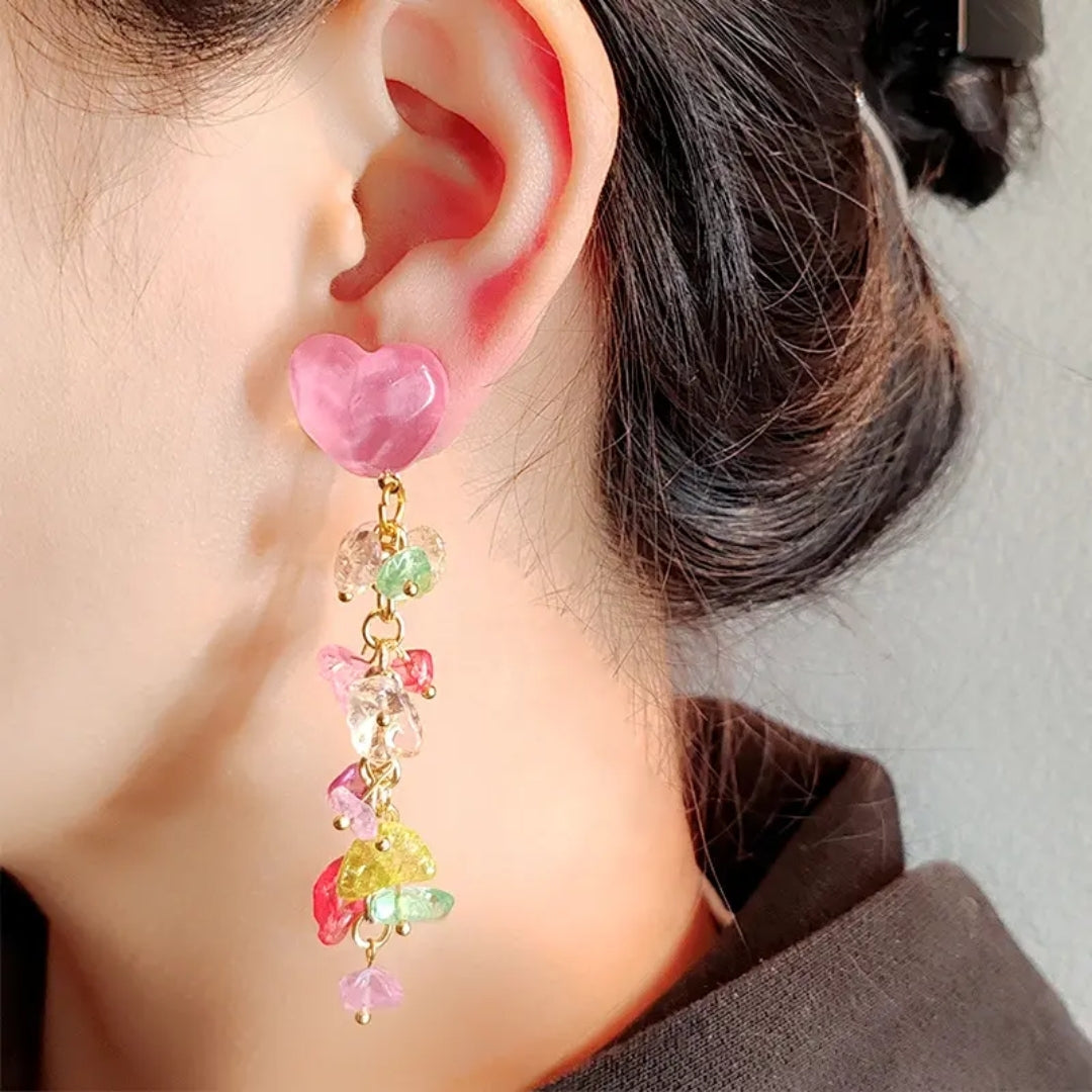 Sweetheart Stone Dangles earring