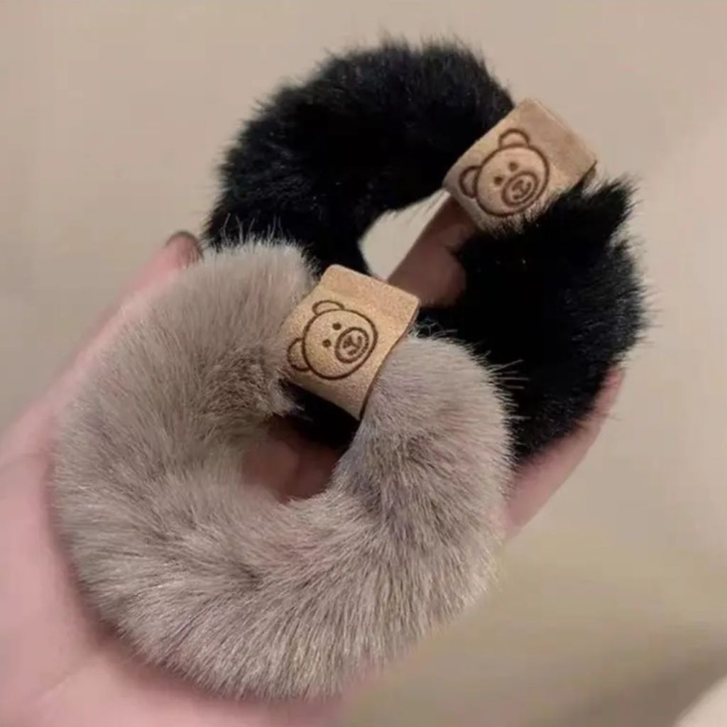 FurFlicks Hair Scrunchies Combo (pack of 3)