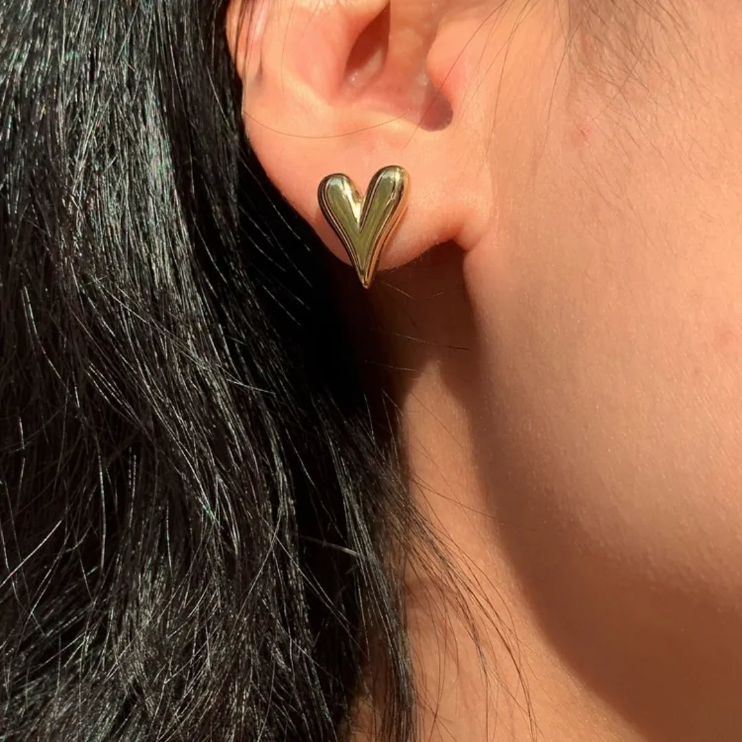 Gilded Love Earrings