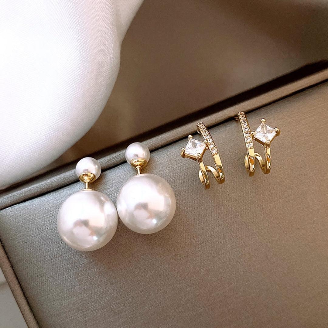 Ivory Pearl Elegance Earring
