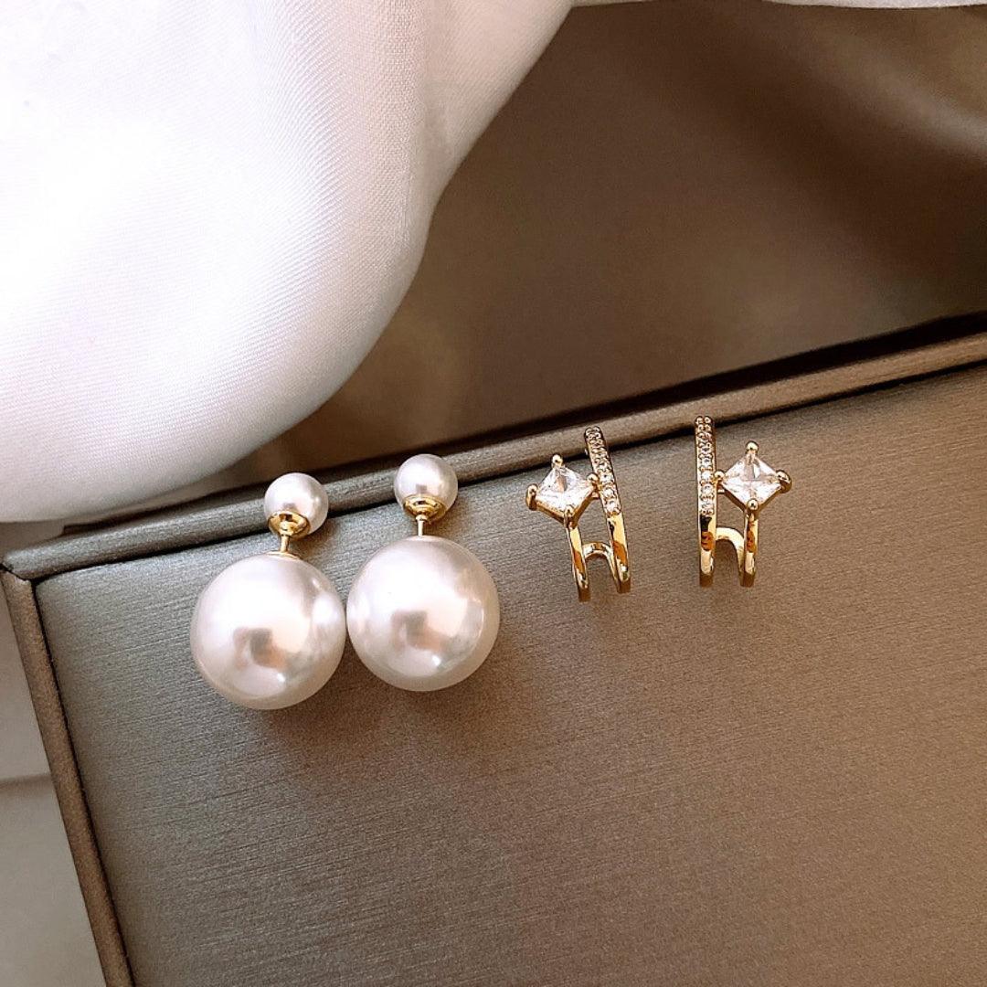 Ivory Pearl Elegance Earring