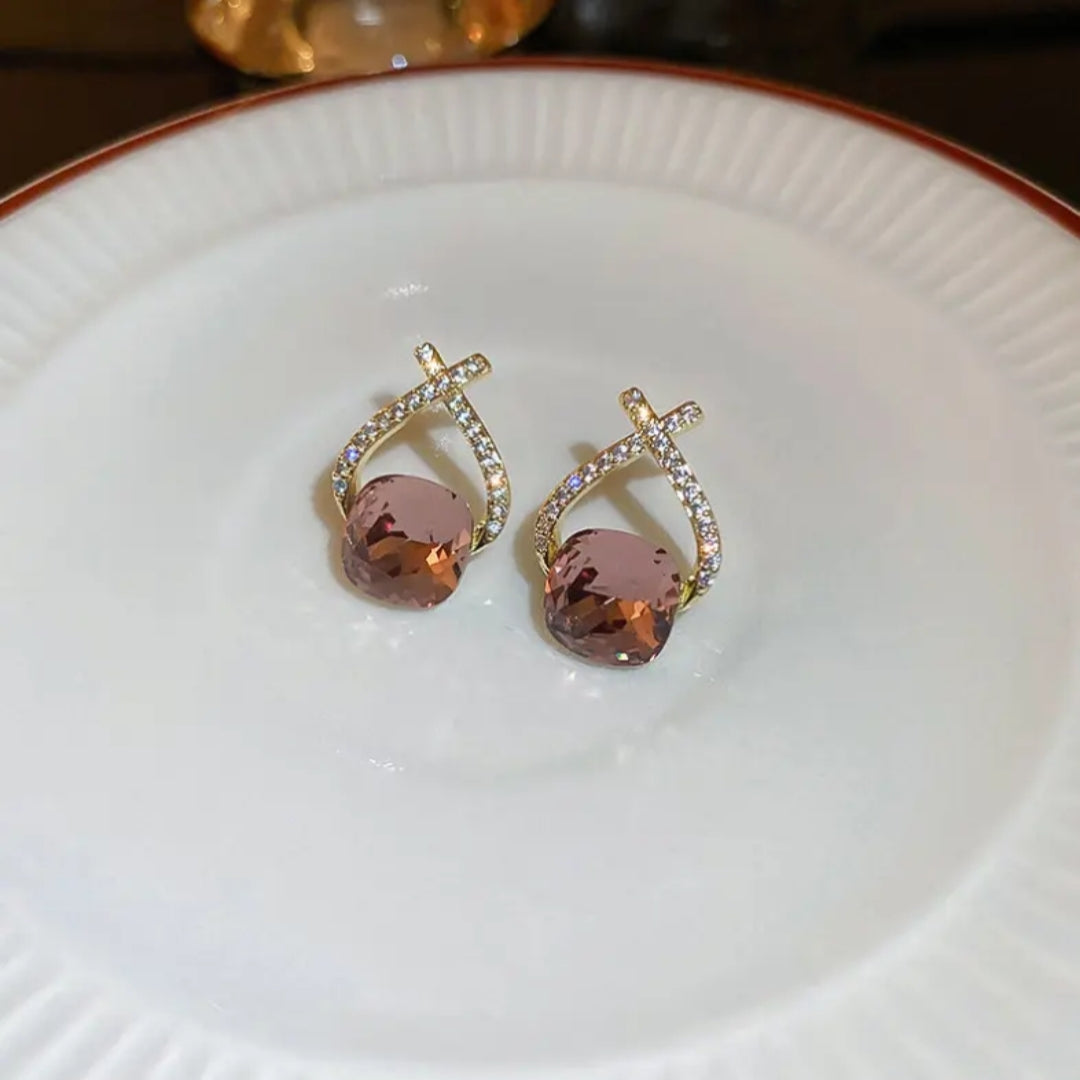 Rose Radiance Drops Earrings