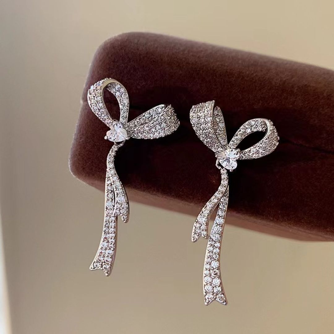 Couture Bow Drops Earrings