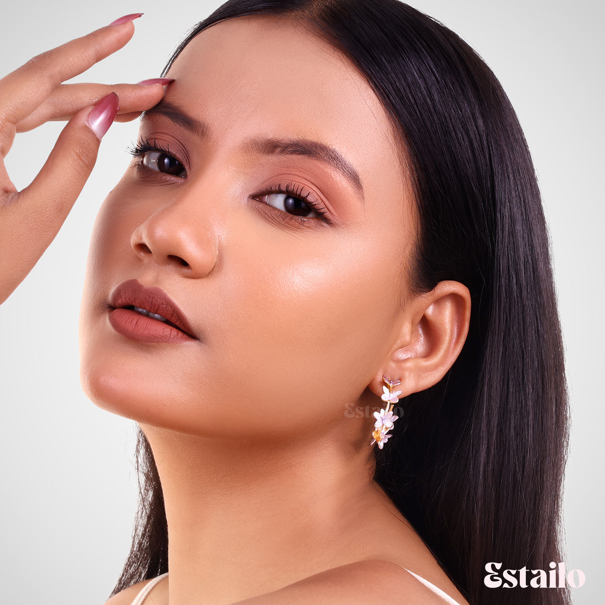 Prism Wing Hoops Earrings
