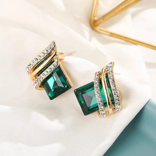 Emerald Allure Earrings