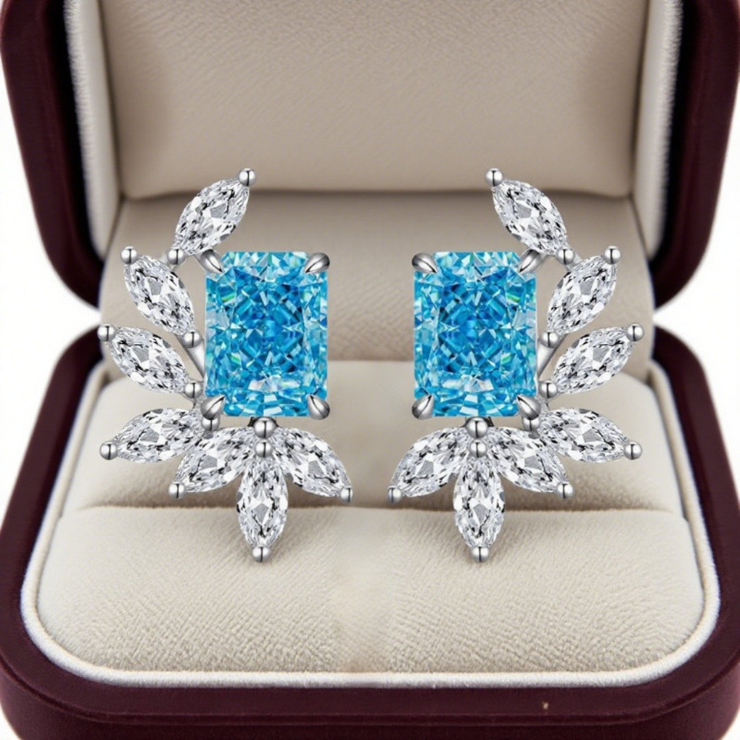 Blue Radiance Earrings