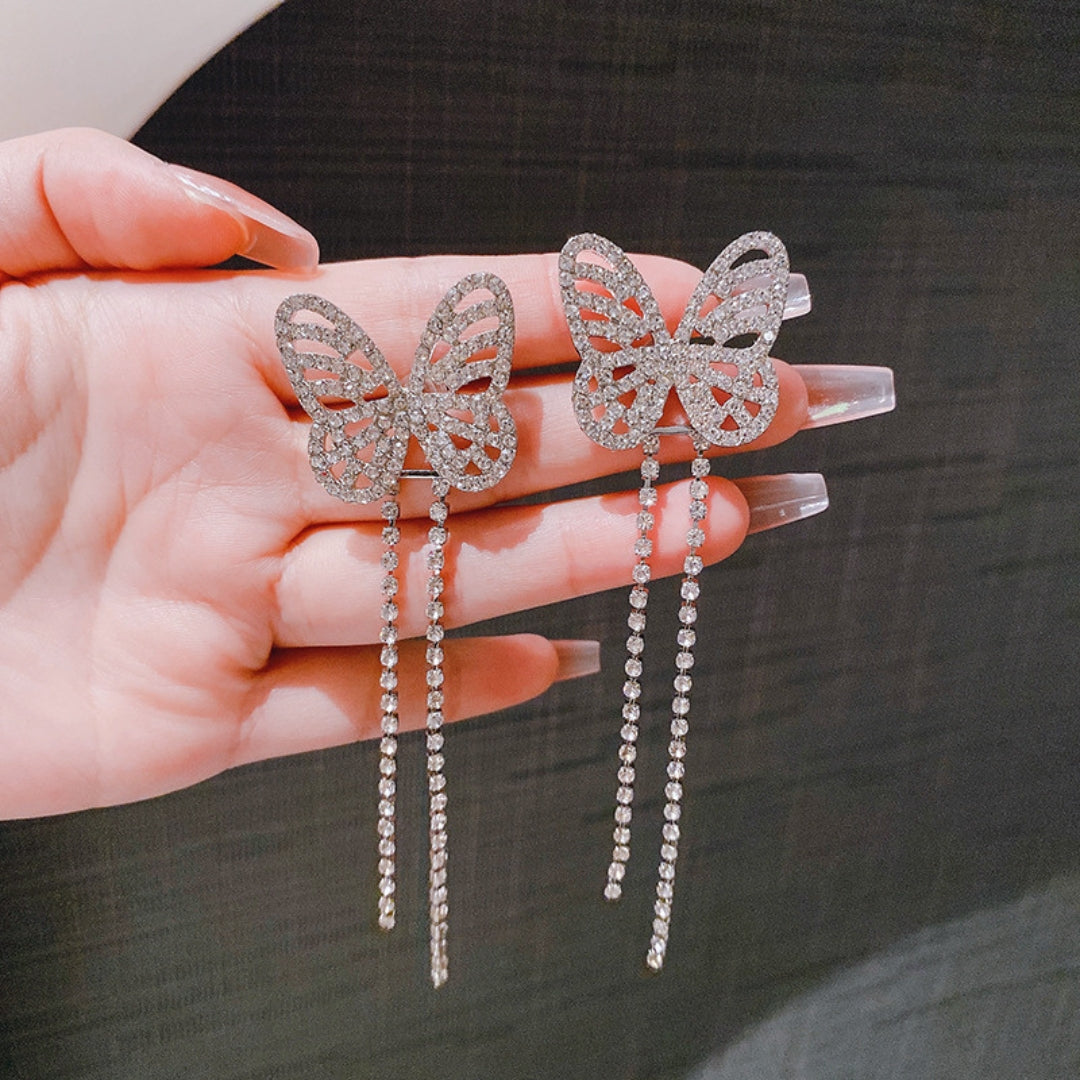 Sparkle Wing Cascades Earring