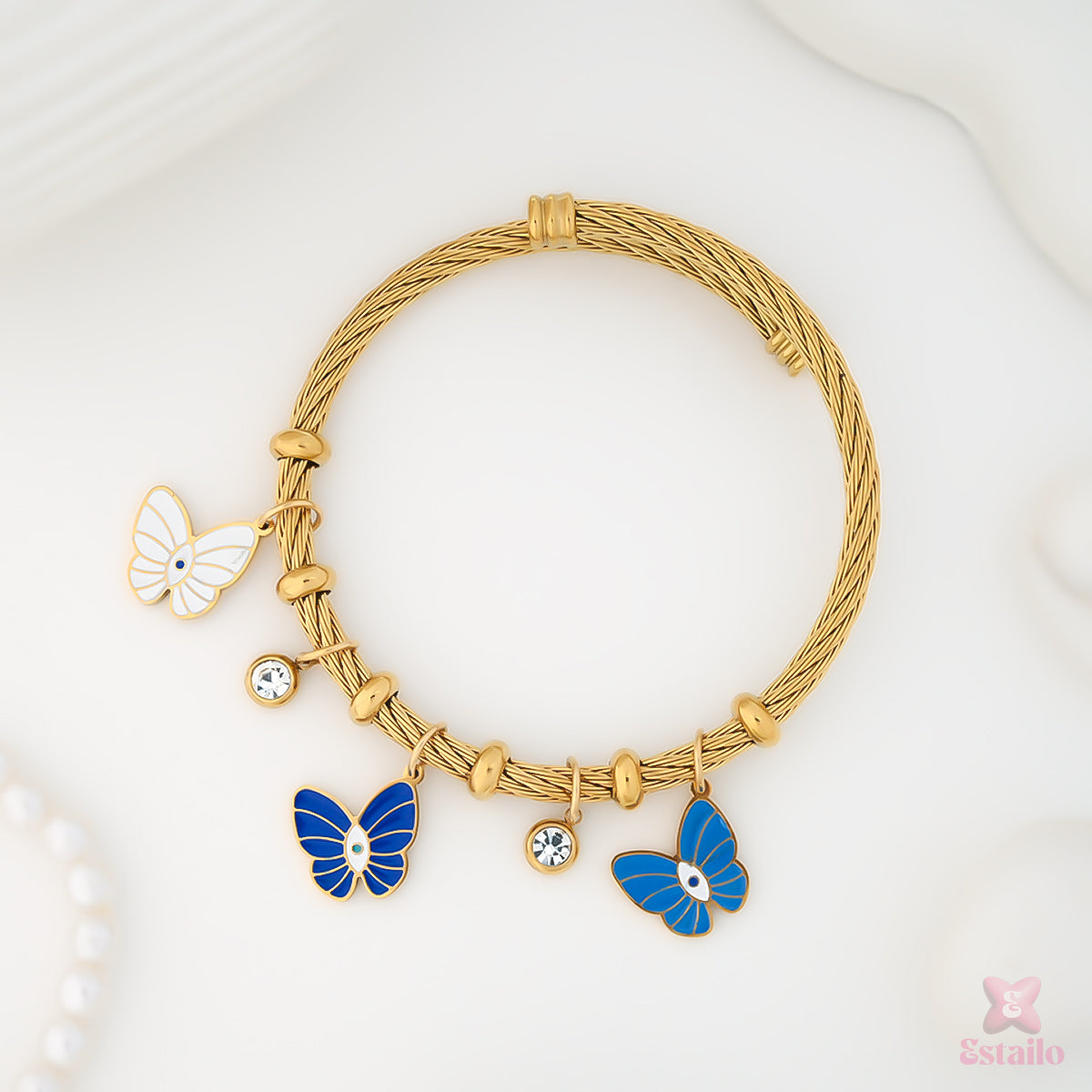 Butterfly Bliss Statement Bracelet