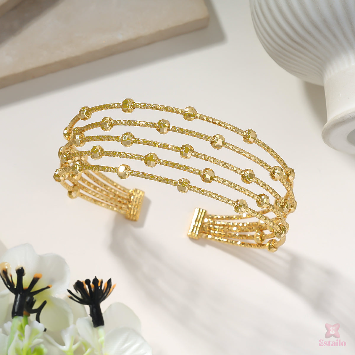 Elegant Multi-line Bracelet
