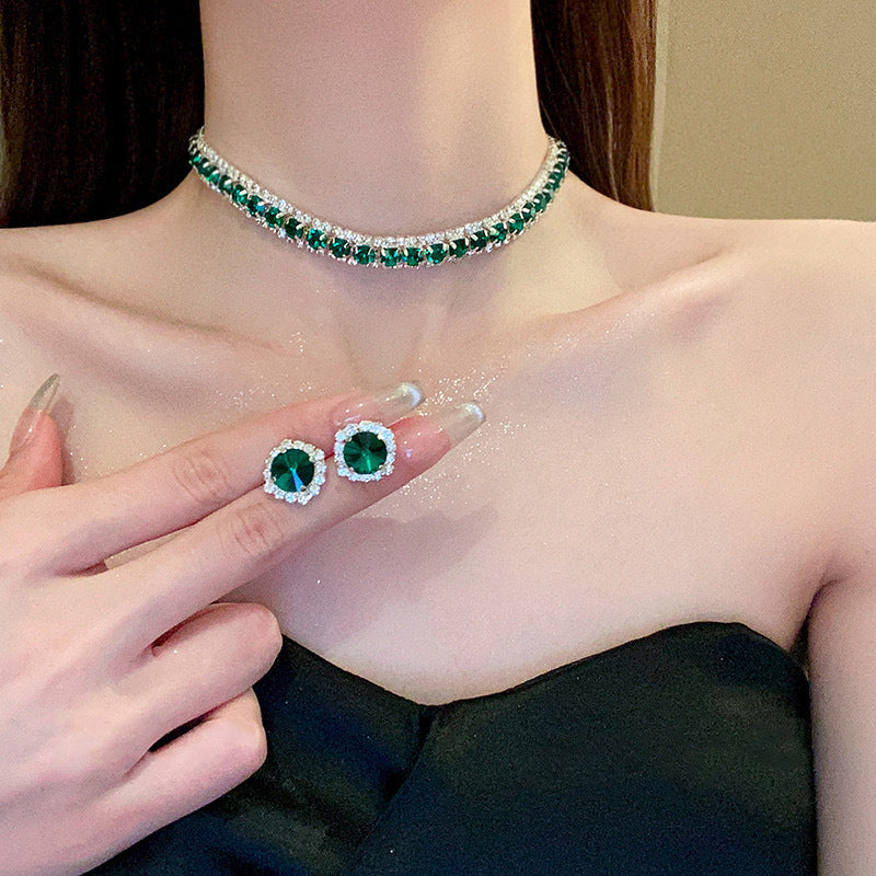 Green Majesty Necklace Combo