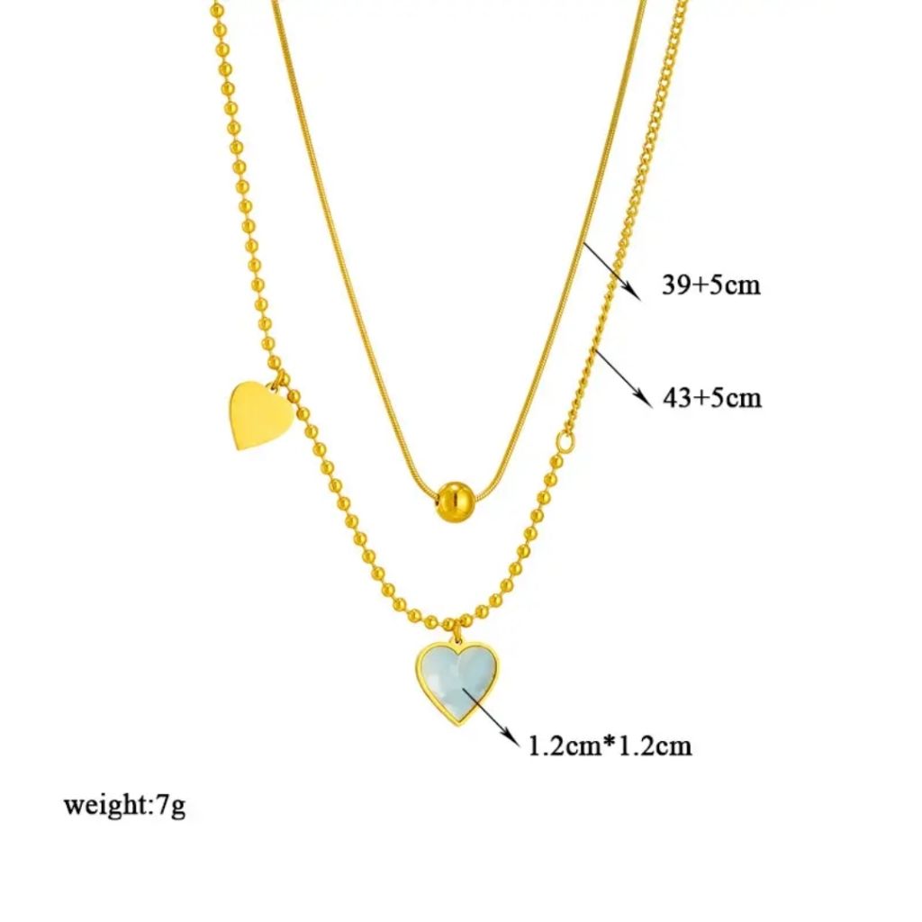 Heartline Layered Neckpiece