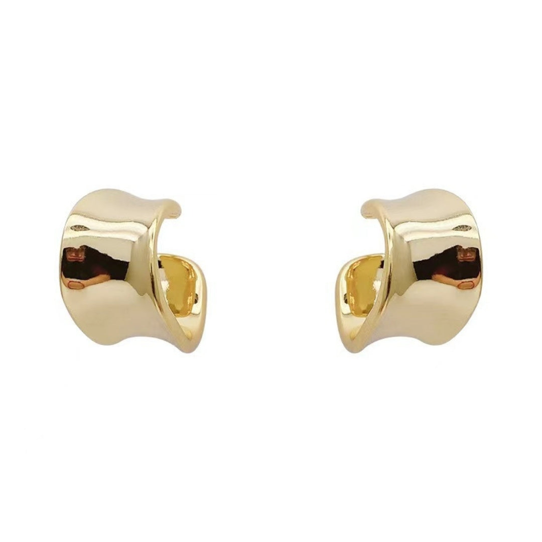 Sculptural Hoop Earrings