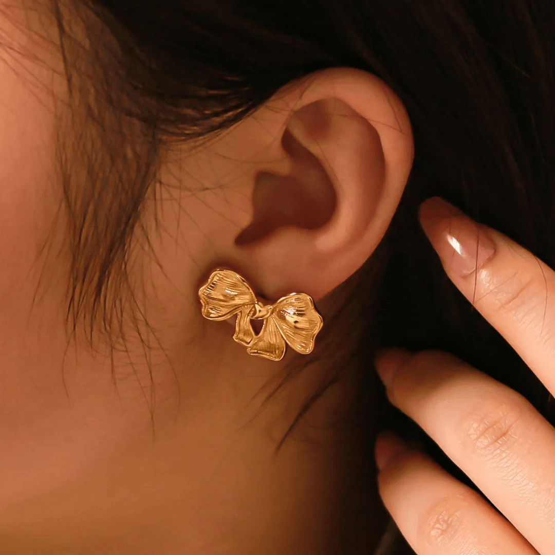 Bow Down Earrings