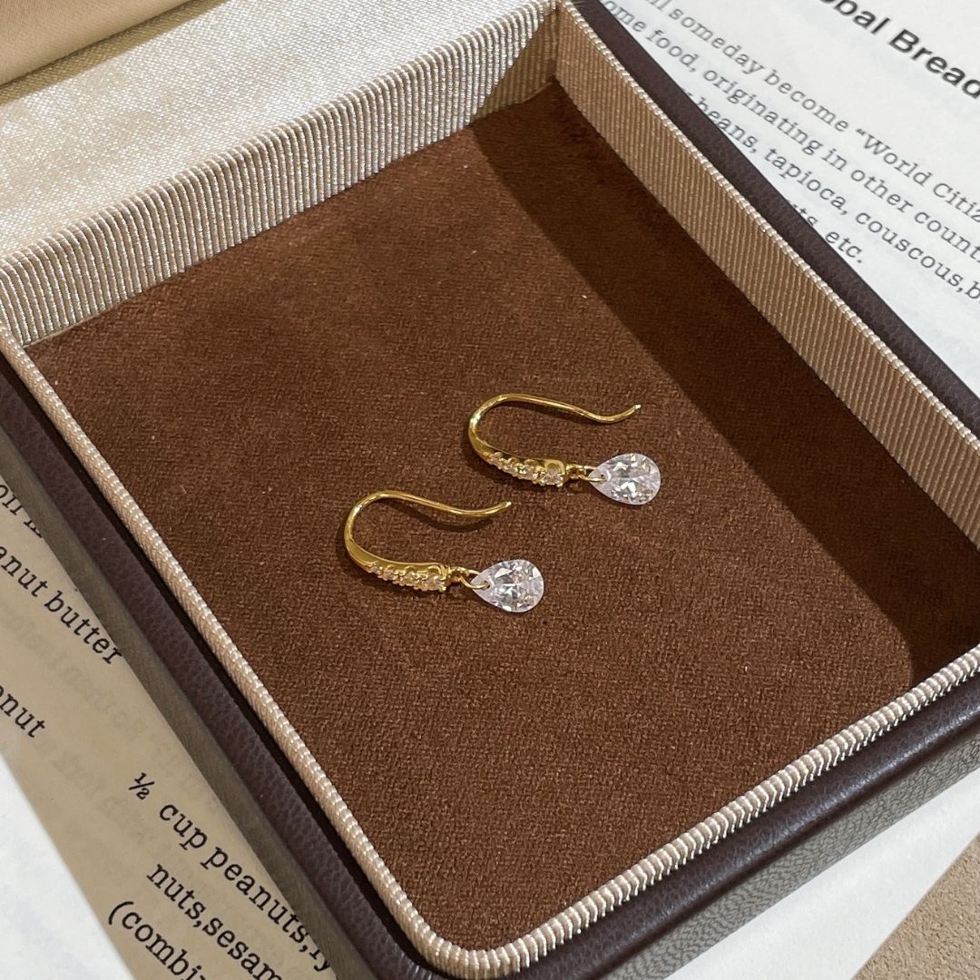 Golden Pears Earrings