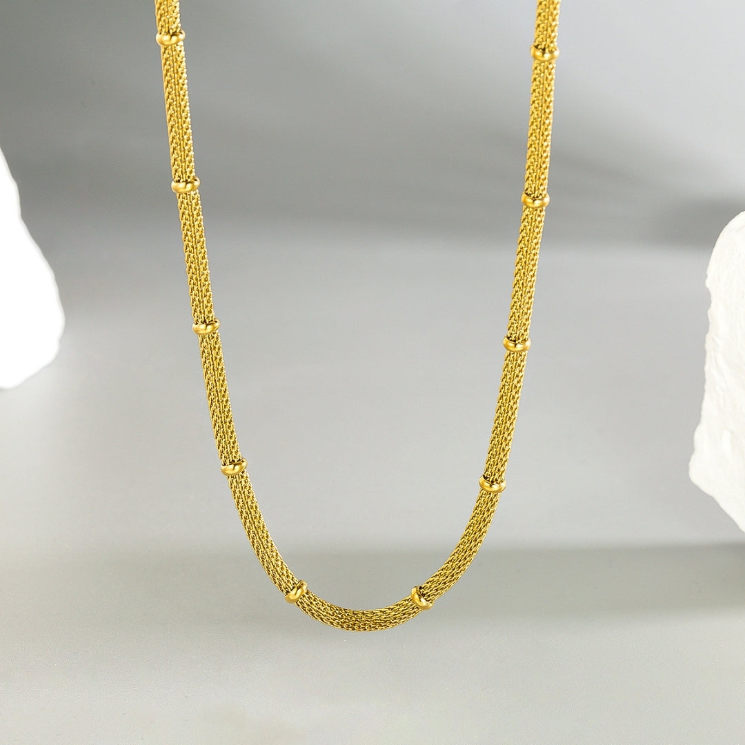 Minimal Muse Gold Chain Necklace