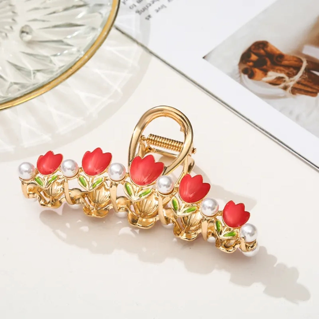 Chic Enamel Garden Clip