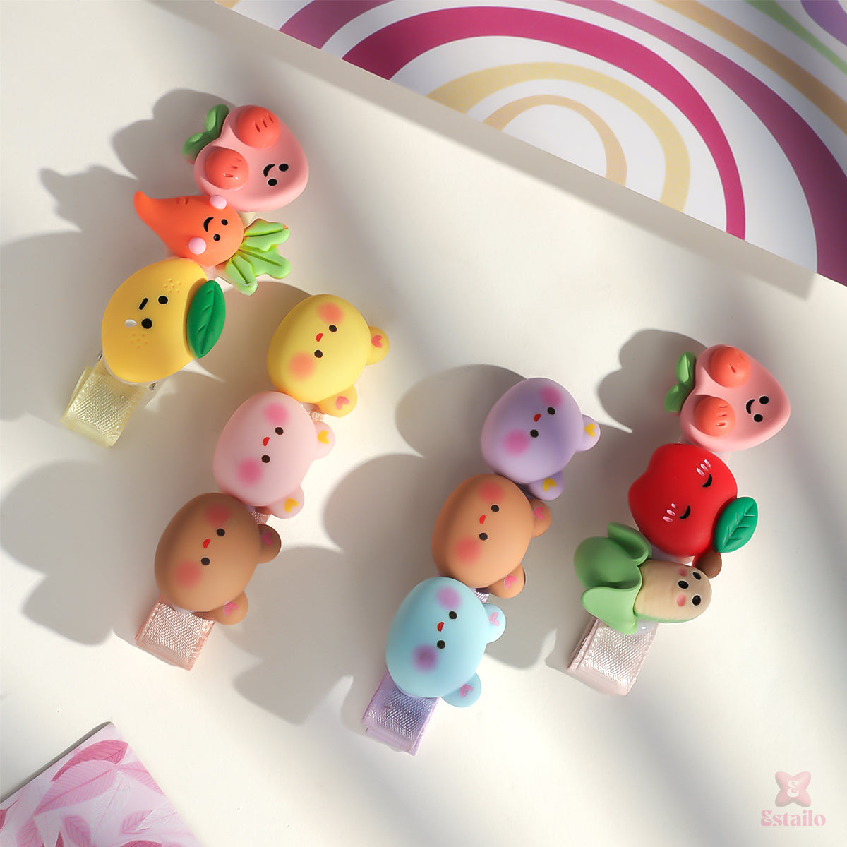 Fruity Pop Clips (Pack of 2)