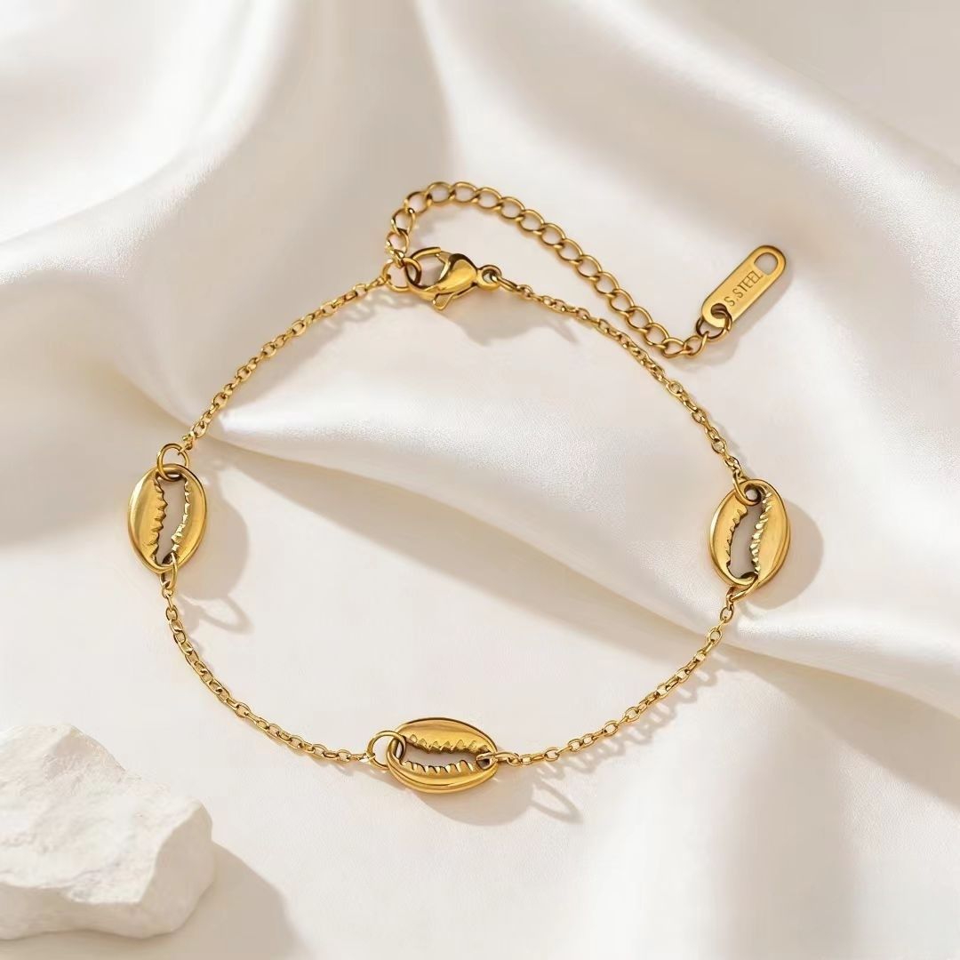 Seafarer Shell Wristlet Bracelet