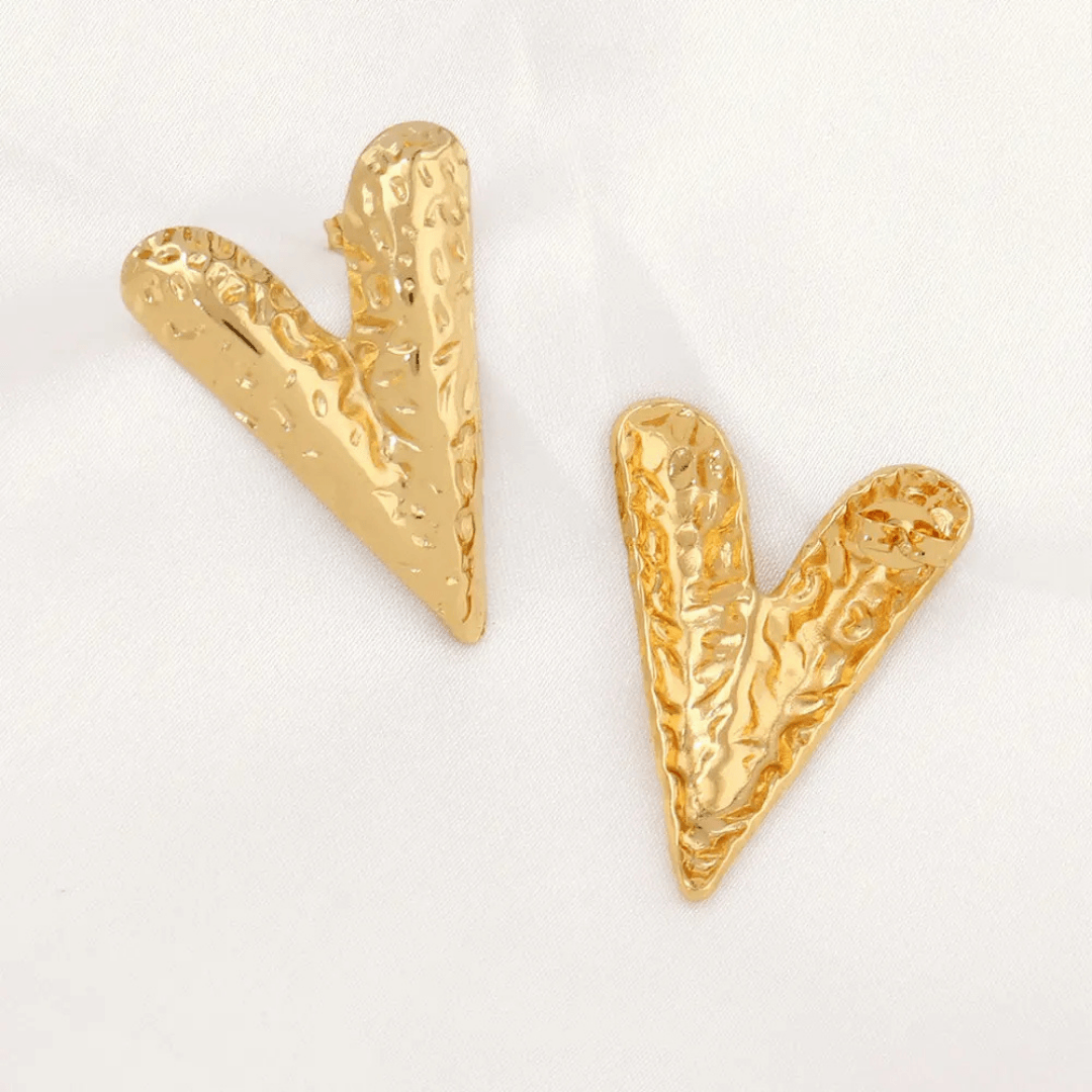 As Pretty Heart Earrings