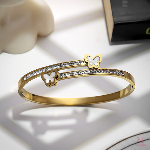 Gilded Butterfly Bracelet