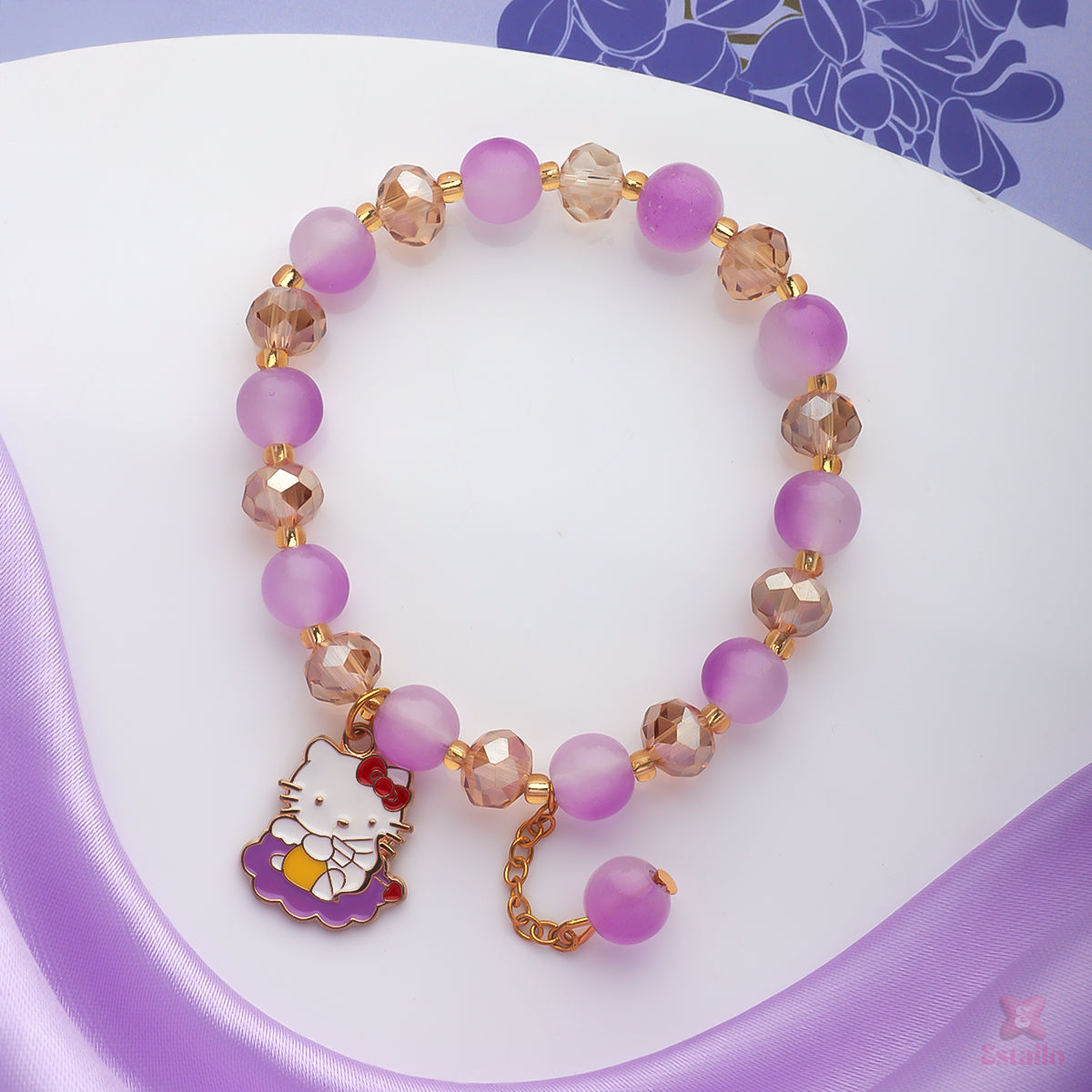 Kitty's Lavender Dream Bracelet