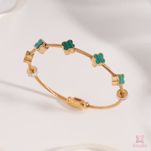 Clover Charm Bracelet