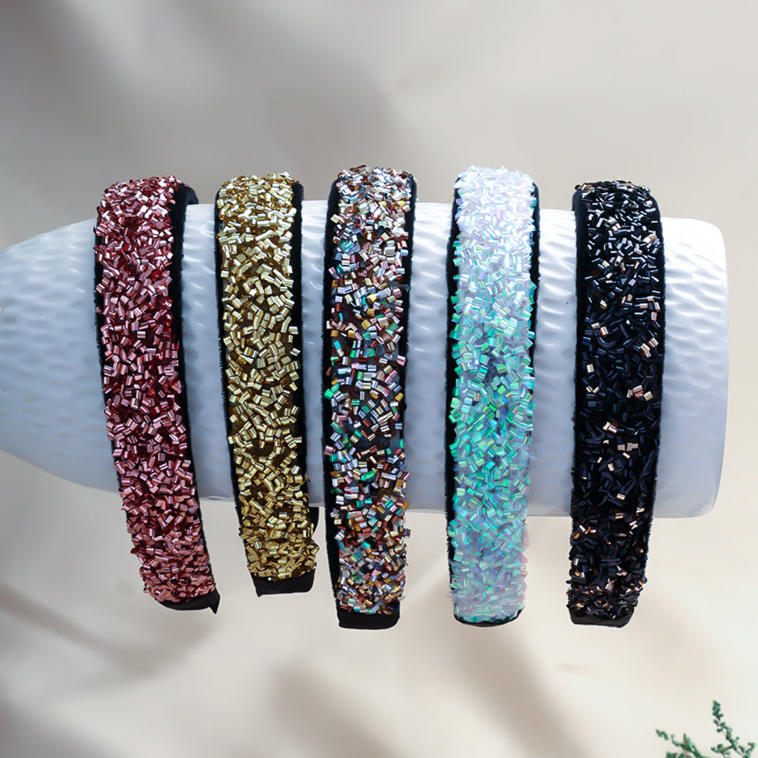 Sparkling Multicolor Hair Band (pack of 1)