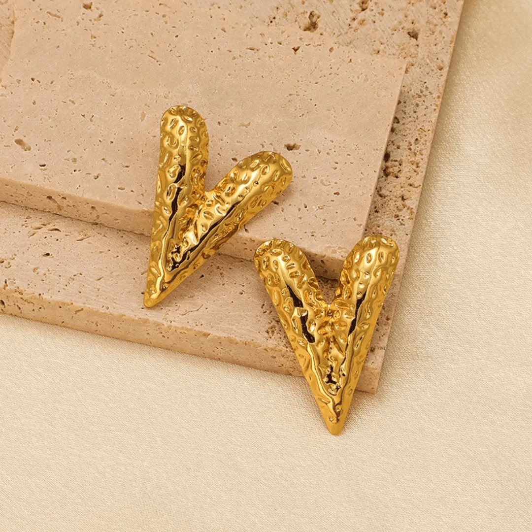 As Pretty Heart Earrings