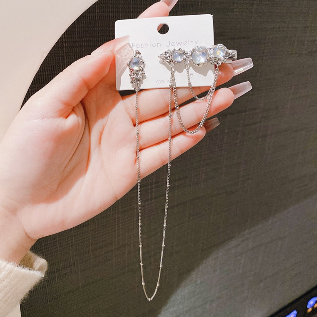 Celestial Strand Hair & Earring (Single Ear)